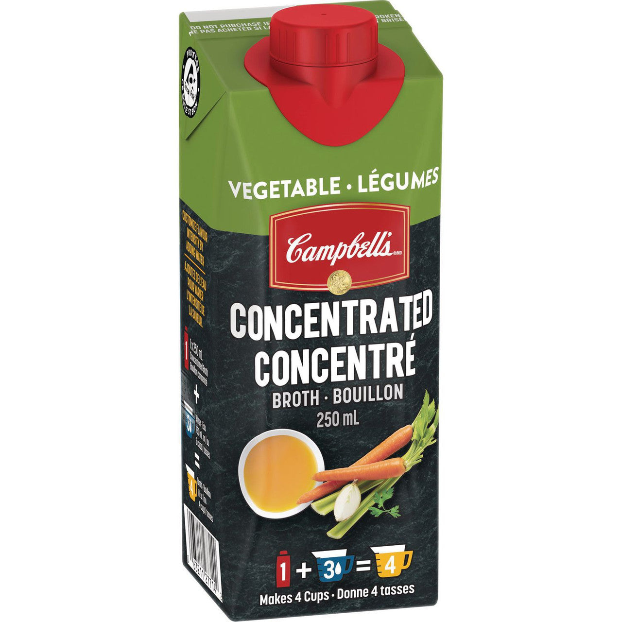 Campbell's, Concentrated Vegetable Broth, 250mL/8.75 oz., {Imported from Canada}